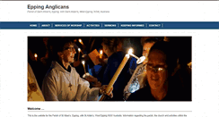 Desktop Screenshot of eppinganglicans.org.au